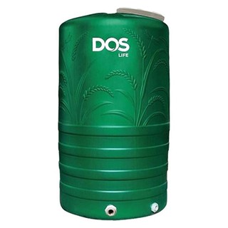 WATER TANK DOS MONEY 1000L GREEN แท้งค์น้ำบนดิน DOS MONEY 1,000 ลิตร สีเขียว แท้งค์น้ำ แท้งค์น้ำและถังบำบัด งานระบบประปา