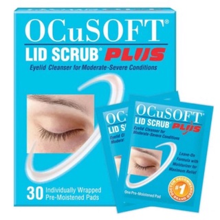 OCuSOFT Lid Scrub Plus ผลิตภัณฑ์ทำความสะอาดเปลือกตา แบบ 1 ซอง