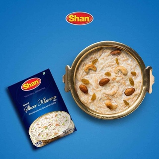 สูตรอินเดีย ชาน เชียร์ คูรมาผสม 150 กรัม Shan Indian Recipe Sweet Sheer Khurma Traditional mix 150 g