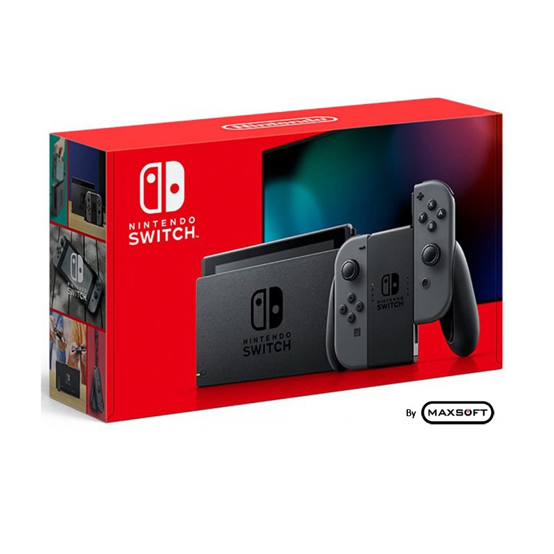 Nintendo Switch Maxsoft Fun Play 1 เครื่องนินเทนโดสวิทช์ กล่องแดง แบต ...