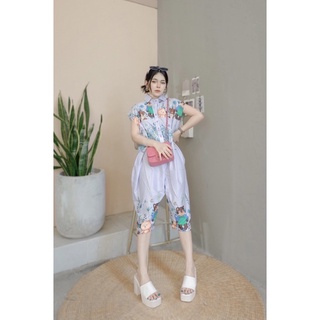 💙💛💗Garden Jumpsuit 💗💛💙ป้ายtankun