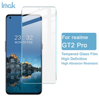 Imak Realme GT2 Pro Screen Protector ฟิล์มกระจกนิรภัยกันรอยหน้าจอ 9H HD แบบใส Transparent Tempered Glass Film Anti-Fall