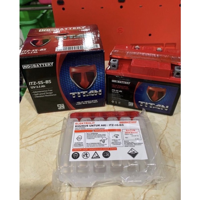 GTZ5 S 3.5 CAMPERE DRY แบตเตอรี่ PNP BEAT / SCOOPY INDOBATERRY