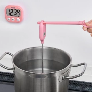 TANITA เครื่องวัดอุณหภูมิในครัวดิจิทัล รุ่น TT-583 สีชมพู