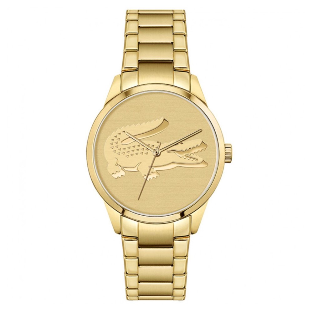Lacoste Ladycroc LC2001175 นาฬิกาผู้หญิง สีทอง