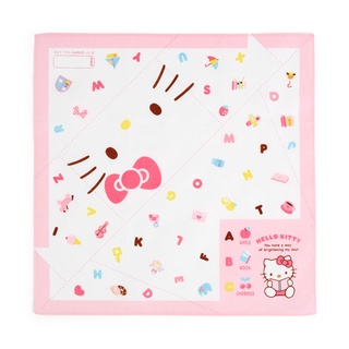 ผ้าเช็ดหน้า ขนาด 30 Cm. ลาย Hello Kitty (Origami) kt / Hello Kitty / HelloKitty