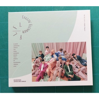 อัลบั้ม ญี่ปุ่น SEVENTEEN - 舞い落ちる花びら Fallin Flower Japanese Album เวอร์ Limited B แกะแล้ว ไม่มีการ์ด พร้อมส่ง Kpop CD
