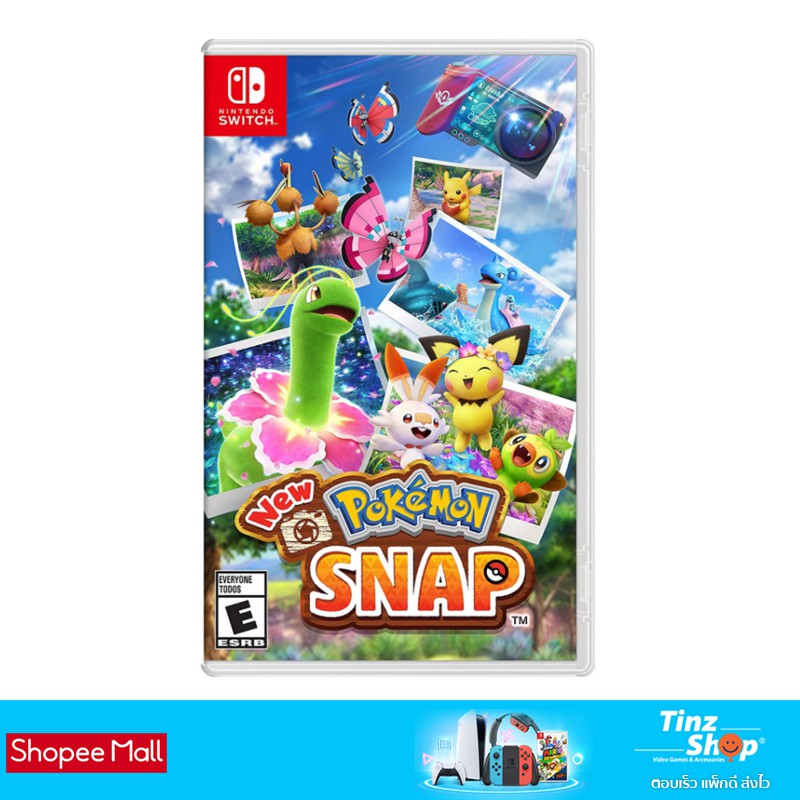 New Arrival Nintendo Switch New Pokemon Snap Zone Us English เกมโปเกมอนสแนป ถ ายร ป ภาคใหม ล าส ด 21 แท ราคาเพ ยง 1 690
