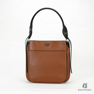 PRADA MARGIT MEDIUM BROWN CALF SHW