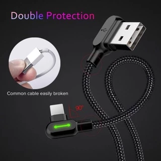 🔥ถูกสุด🔥 Mcdodo สายชาร์จ Micro USB/ TypeC / IP 90องศา สายชาร์จสำหรับเล่นเกมส์