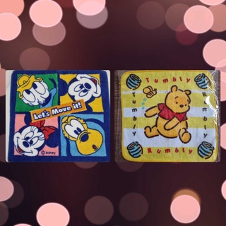 ของใหม่ ผ้าขนหนู Disney ผืนเล็ก (20×20 cm.)