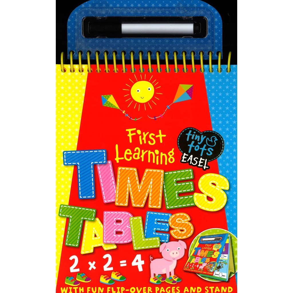 BBW หนังสือ Tiny Tots Easels: Times Tables Uknp ISBN: 9781789056228