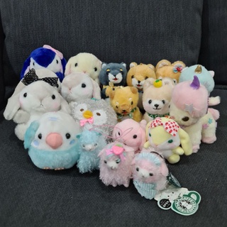 พวงกุญแจ​ตุ๊กตา กระต่าย อมูส Pote Usa Loppy หมาชิบะ Shiba Unicorn ยูนิคอร์น อัลปาก้า อะมิวซ์ Alpaca AMUSE ขนาด4-4.5"นิ้ว