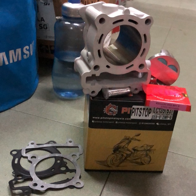 YAMAHA Y15Z/ LC135 RACING BLOCK PITSTOP 62MM/ 63MM/ 65MM