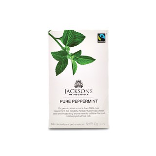 [แยกซอง/ยกกล่อง] JACKSONS OF PICCADILLY - PURE PEPPERMINT TEA