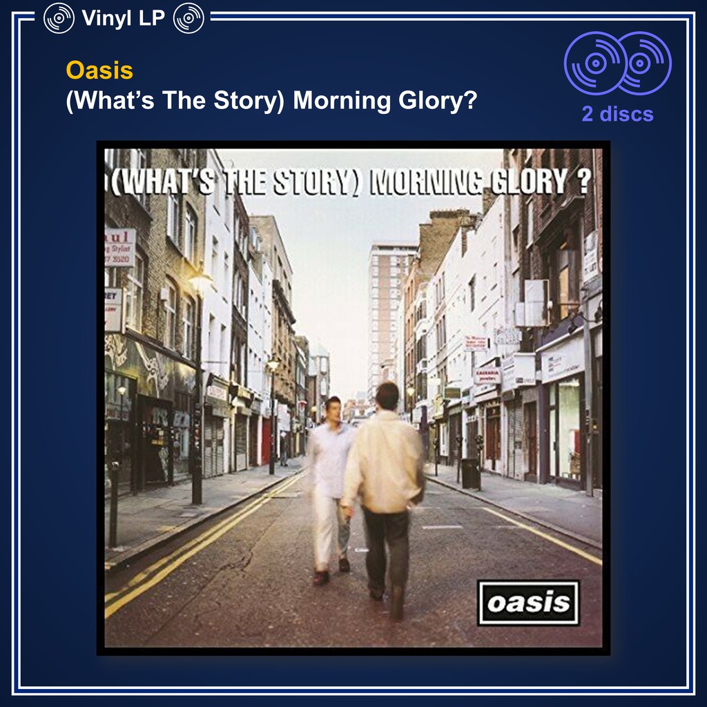 [แผ่นเสียง Vinyl LP] Oasis - (What's The Story) Morning Glory? [ใหม่และซีล SS]