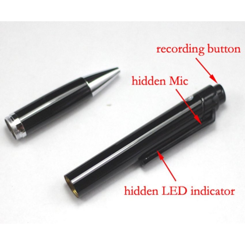 เครื่องบันทึกเสียง ทรงปากกา one-click (8 GB) ✅✅ เครื่องอัดเสียง บันทึกเสียง Voice Recorder