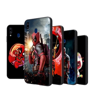 เคสโทรศัพท์มือถือนิ่ม ลาย Deadpool สีดํา สําหรับ Motorola Moto Edge G60 G100 E7I E7 20 G40 60S G30 G10 Lite Pro Power S WI-39