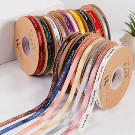 ริบบิ้นตัวอักษร กว้าง 1 ซม. ยาว 10 ม. สําหรับตกแต่งเค้ก DIY - รูปที่ 7