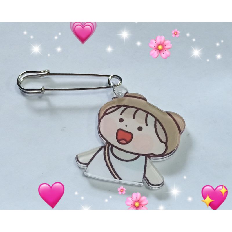 เข็มกลัดคนท้องน่ารักๆKT(พร้อมส่ง)