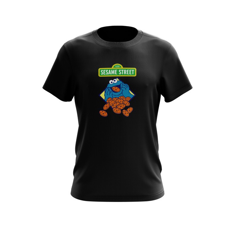 เสื้อยืด Sesame Street Cookie Monster