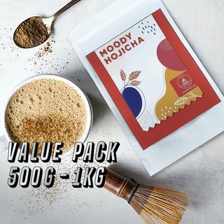 ผงชาโฮจิฉะ 100% ขนาด 500g เกรด Premium - 1Kg จากประเทศญี่ปุ่น (100% Hojicha from Japan)