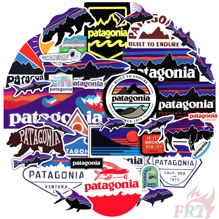 30 ชิ้น / ชุด สติกเกอร์ Patagonia Series 03 สติกเกอร์ Doodle สําหรับตกแต่งกระเป๋าเดินทาง แล็ปท็อป สเก็ตบอร์ด DIY