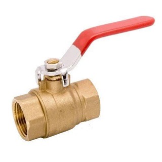 บอลวาล์วทองเหลือง ลม น้ำ น้ำมัน BRASS BALL VALVE