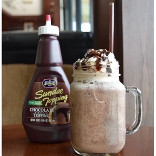 Juniper Chocolate Topping 500 g.(จูนิเปอร์ ช็อกโกแลต ท็อปปิ้ง 500 กรัม)**จำกัดการสั่งซื้อ 12 ขวด/ออเดอร์)