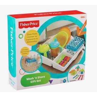 ชุดเซ็ทจานชาม แก้ว Fisher price