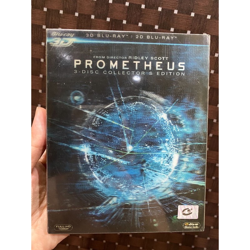 Blu-ray แผ่นแท้ เรื่อง Prometheus 2d3d ปกสวม 3 มิติ เสียงไทย บรรยายไทย ...