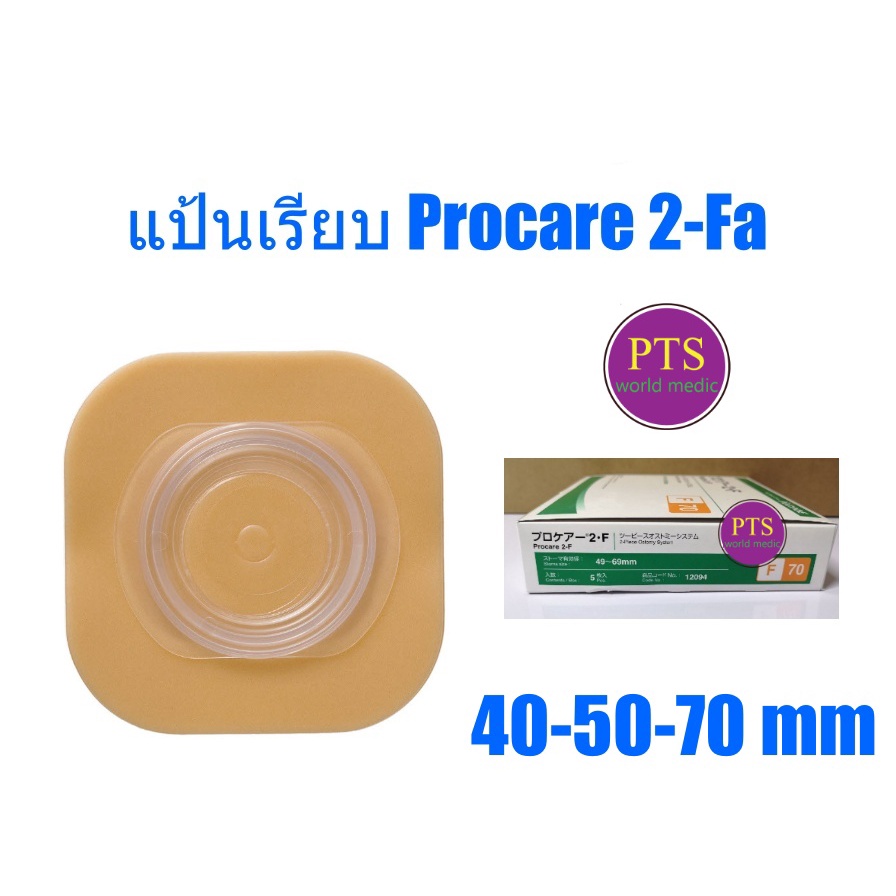 แป้นเรียบ Procare 2-Fa (ญี่ปุ่น) (1 ชิ้น)