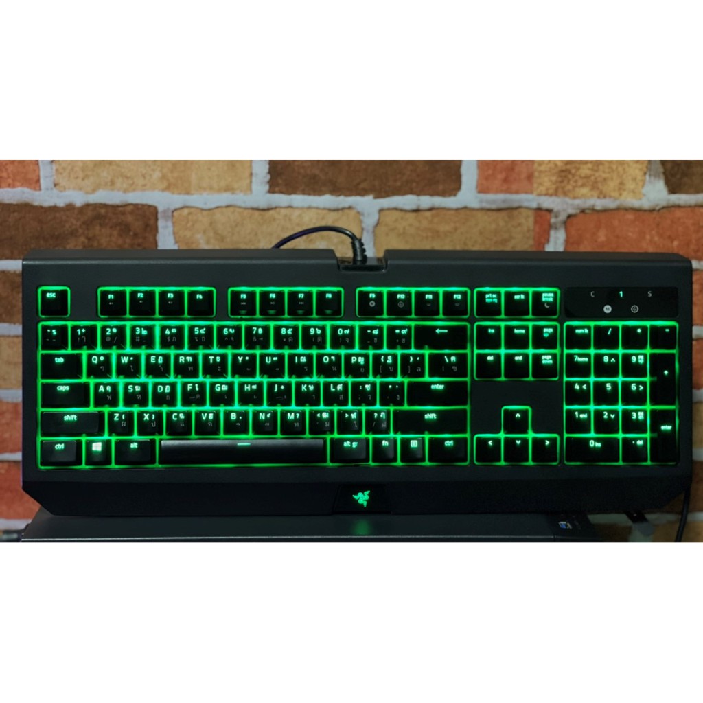 Keyboard razer blackwidow ultimate 2016 razer green switch