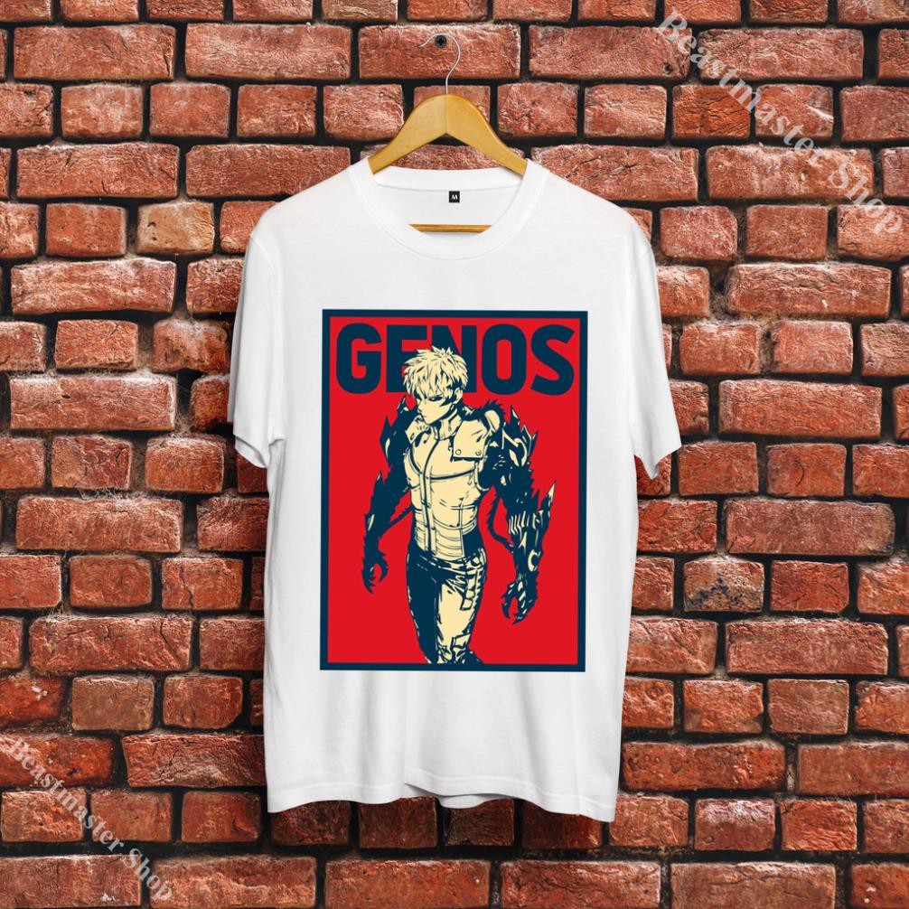 เสื้อ Genos Unisex - เสื้อ Unisex One Punch Man - เสื้อยืดบุคลิกภาพ Genos - OPM-030