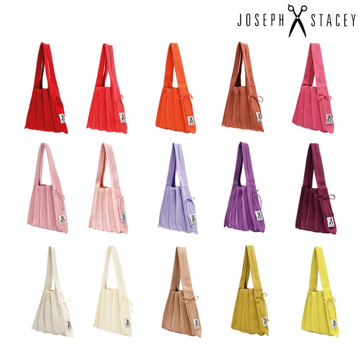 Joseph&stacey - LUCKY PLEATS KNIT S (สี WARM)