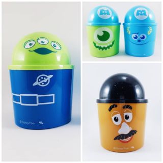 (พร้อมส่ง) Mini Trash Bin ถังขยะตั้งโต๊ะ ใบจิ๋ว ลาย Disney l แท้ 🇯🇵