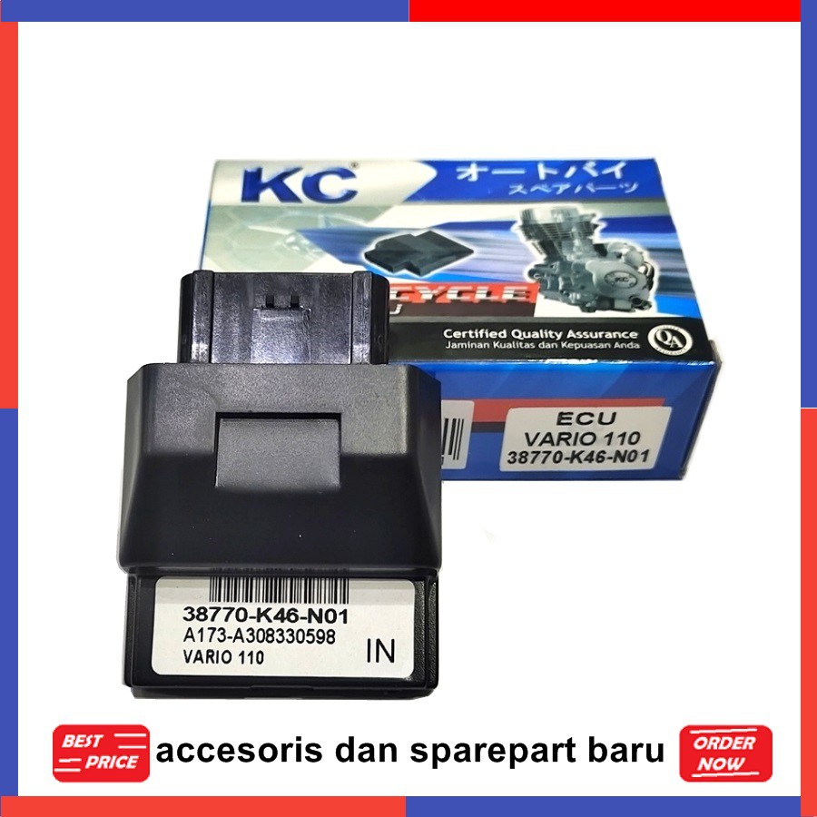 ECU VARIO 110/SCOOPY 2015 MOTORCYCLE SPARE PARTS KCRACING