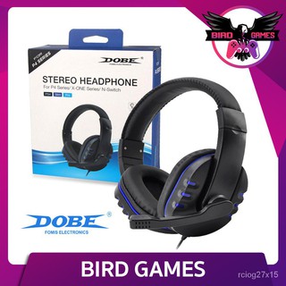 หูฟัง เครื่อง PS4 Dobe Stereo Headphone [หูฟัง] [หูฟัง Dobe] [Headset] [Dobe Headset] [หูฟัง ps4] [ps4 pro] [Ps4 Slim] w