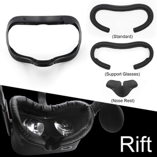 ชุดแผ่นโฟมครอบใบหน้า อินเตอร์เฟซ VR และแผ่นโฟม แบบเปลี่ยน สําหรับ Oculus Rift (ใช้ได้กับ Rift CV1 เท่านั้น)