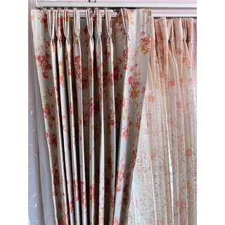 ผ้าม่านจีบ110x210-250cm.