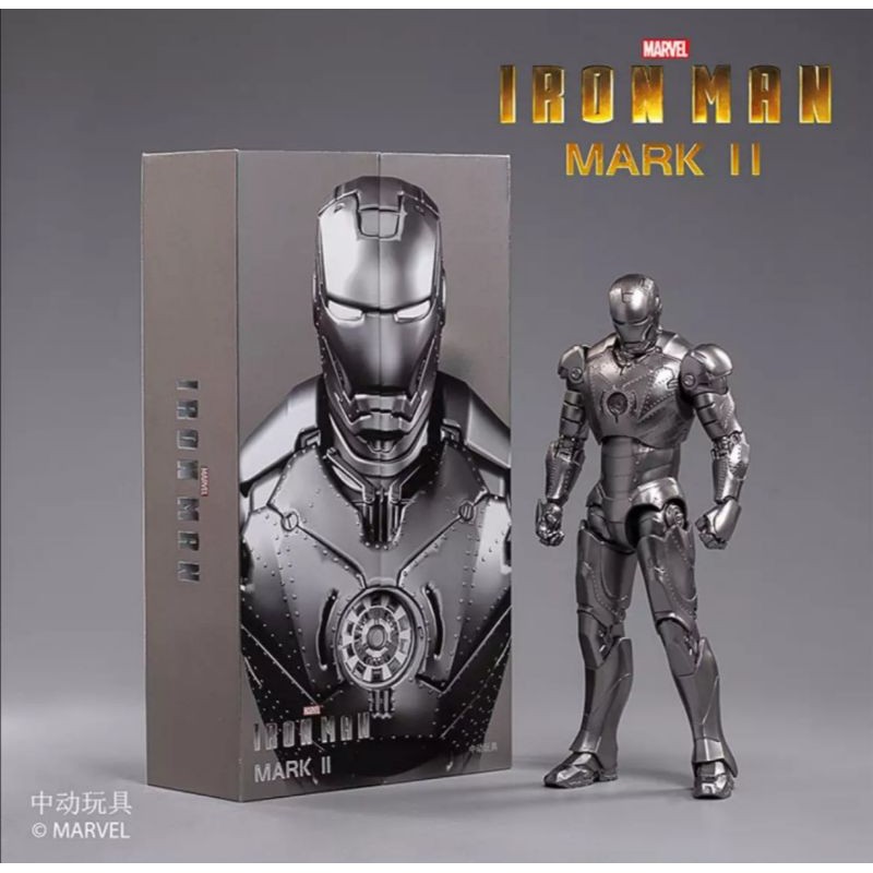 IRONMAN MK II (Zd toys)​ 1/10  Scale Action Figure