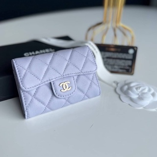 กระเป๋า CHANEL MINI WALLET IN CAVEAR  💛 งานสวยหนังแท้