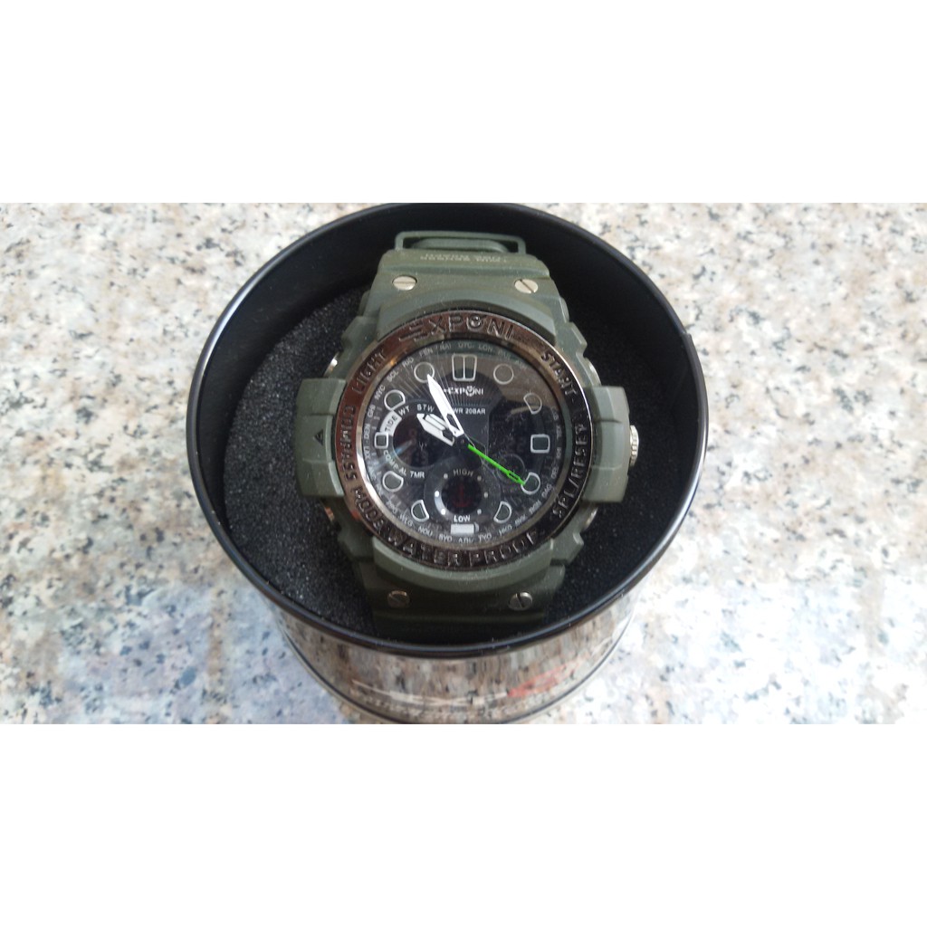 นาฬิกาข้อมือผู้ชาย EXPONI EX 3256 G