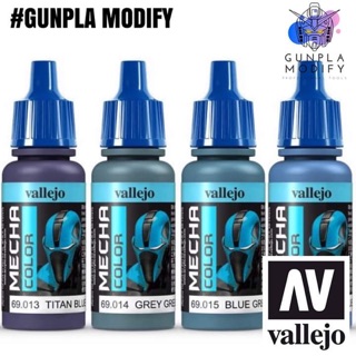 Vallejo Mecha Color สีอะคริลิคสูตรน้ำ 13-16