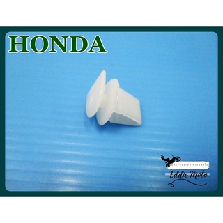 HONDA CAR WHEEL LOCK CLIP PLASTIC "WHITE"  // กิ๊บล็อกโปร่งล้อ รถยนต์ฮอนด้า พลาสติก "สีขาว" สินค้าคุณภาพดี