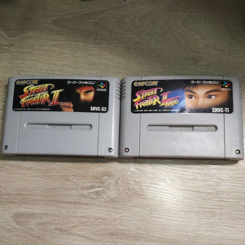NINTENDO SFC Game ตลับเกมส์แนว STREET FIGHTER Super famicom japan