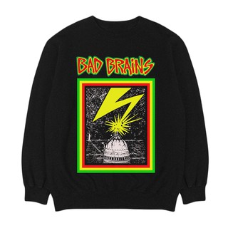 Bad BRAINS - ไฟสว่างขึ้น | เพลง CREWNECK | เสื้อกันหนาว BAND | Unisex | เพลงเมอร์ช | Hardcore PUNK ROCK