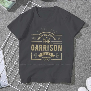 พร้อมส่ง เสื้อยืดแขนสั้นลําลอง พิมพ์ลาย Garrison Tavern Birmingham Peaky Blinders 5 Blusas สไตล์ฮาราจูกุ วินเทจ หลากสี ส