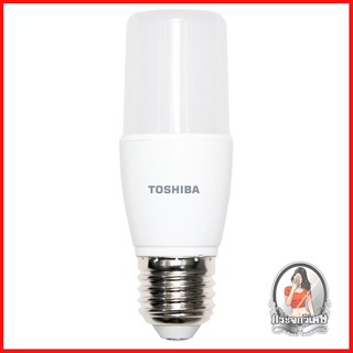 หลอดไฟ LED หลอดไฟ หลอด LED Stick TOSHIBA T7 E27 8W สีขาวสว่าง 
 หลอด LED กินไฟน้อย ให้ความสว่างสูง หลอดสีขาว เหมาะกับพื้