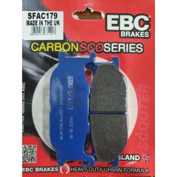 ผ้าเบรค EBC Brakes รุ่น Carbon / ผ้าเบรคหน้า Yamaha SR400